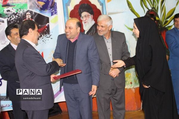 مراسم افتتاحیه المپیاد ورزشی دورن مدرسه‌ای کهگیلویه و بویراحمد