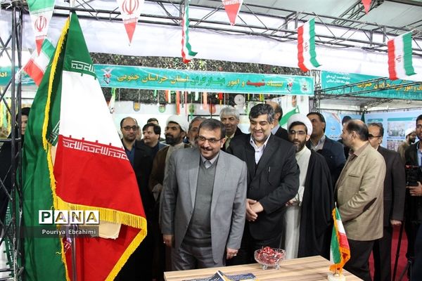 افتتاح نمایشگاه دستاوردهای چهل ساله انقلاب در بیرجند