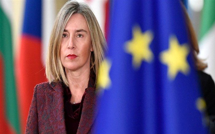 موگرینی: به همکاری با اعضای اتحادیه اروپا برای توسعه سازوکار مالی ادامه می‌دهیم