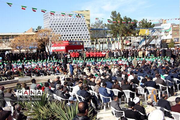 مراسم بزرگداشت سالروز ورود امام در شهرستان بیرجند