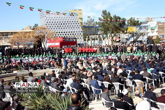 مراسم بزرگداشت سالروز ورود امام در شهرستان بیرجند