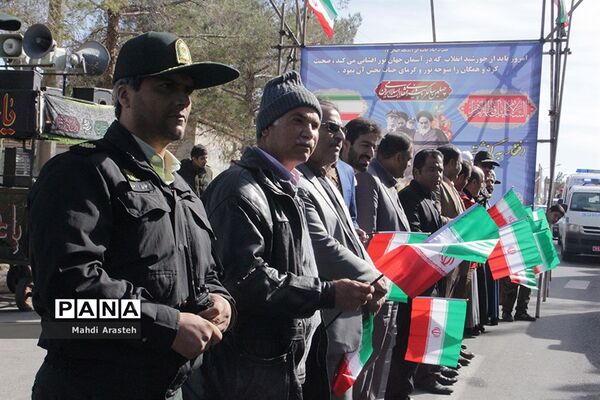 مراسم گلبانگ انقلاب در شهرستان خوسف خراسان جنوبی