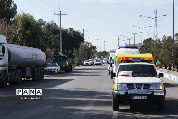 مراسم گلبانگ انقلاب در شهرستان خوسف خراسان جنوبی