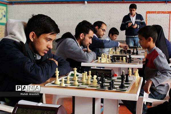 مسابقات استانی شطرنج (جام دیارنرگس )درشهرستان خوسف