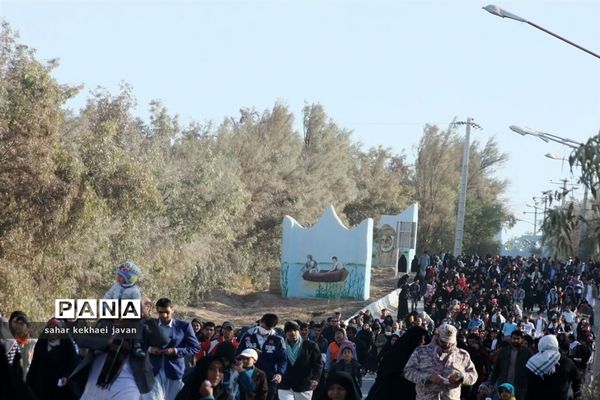 برگزاری همایش بزرگ پیاده‌روی خانوادگی در شهرستان زهک