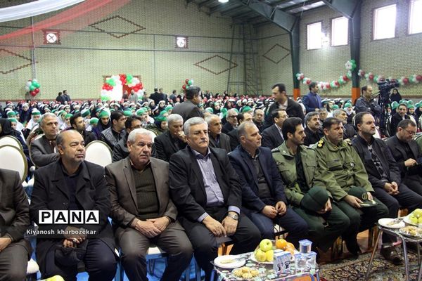 آیین نواختن زنگ انقلاب در مدرسه شهید ساکو مجنونیانس ارومیه