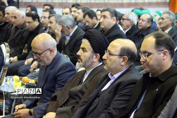 آیین نواختن زنگ انقلاب در مدرسه شهید ساکو مجنونیانس ارومیه