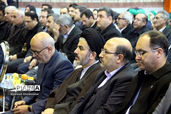 آیین نواختن زنگ انقلاب در مدرسه شهید ساکو مجنونیانس ارومیه