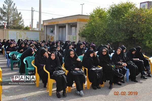 جشن انقلاب در شیب‌کوه استان فارس