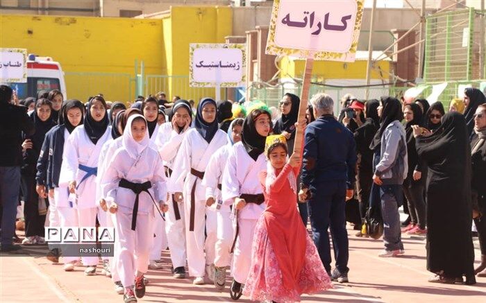 برگزاری همایش بزرگ ورزش دانش آموزی درآبادان