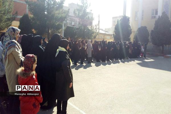 مراسم تحلیف سازمان دانش‌آموزی خراسان شمالی