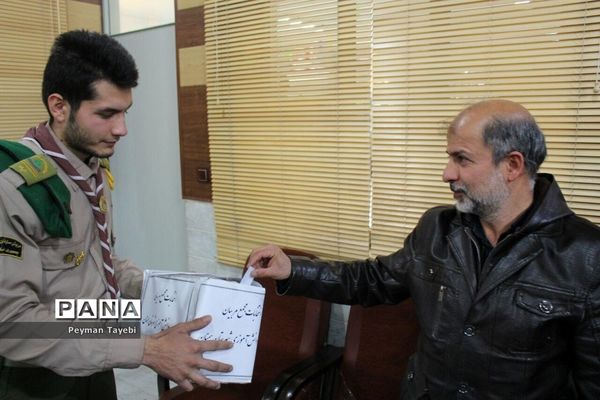 بازدید و ارزیابی مسئولان سازمان دانش‌آموزی مرکز از فعالیت‌های شهرستان سمنان