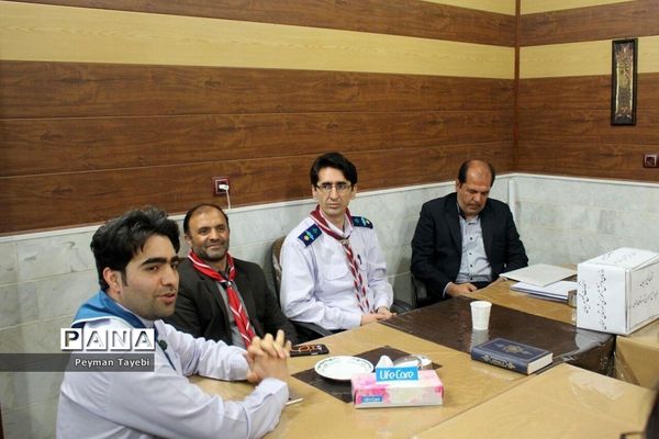 بازدید و ارزیابی مسئولان سازمان دانش‌آموزی مرکز از فعالیت‌های شهرستان سمنان