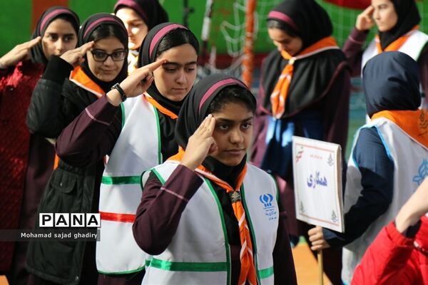 برگزاری مانور تشکیلاتی یاوران انقلاب پایتخت