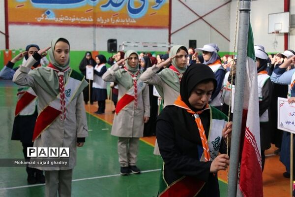 برگزاری مانور تشکیلاتی یاوران انقلاب پایتخت