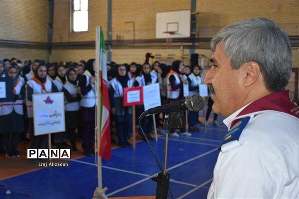 مانور تشکیلاتی یاوران انقلاب در شهرستان دیواندره