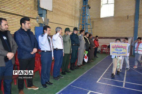 مانور تشکیلاتی یاوران انقلاب در شهرستان دیواندره