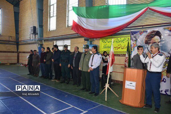 مانور تشکیلاتی یاوران انقلاب در شهرستان دیواندره