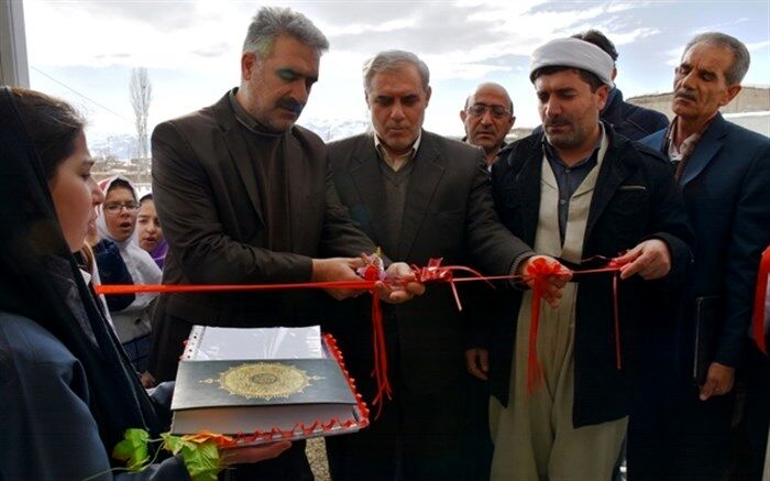 افتتاح مدرسه دو کلاسه بنیاد علوی"شهید امینی"در سلماس