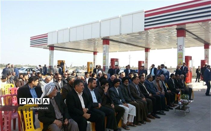 جایگاه سوخت شهدای شادگان به بهره برداری رسید