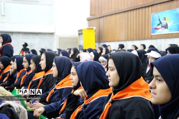 مانور تشکیلاتی پیشتازان خراسان رضوی با عنوان «یاوران انقلاب، رهروان ولایت» - 1