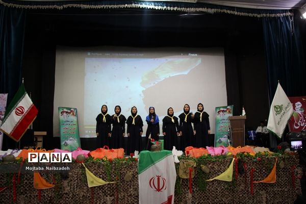 مانور تشکیلاتی پیشتازان خراسان رضوی با عنوان «یاوران انقلاب، رهروان ولایت» - 1