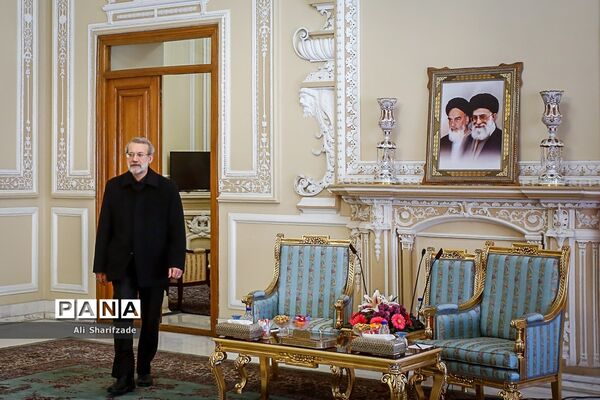دیدار وزیر امورخارجه سوریه با علی لاریجانی