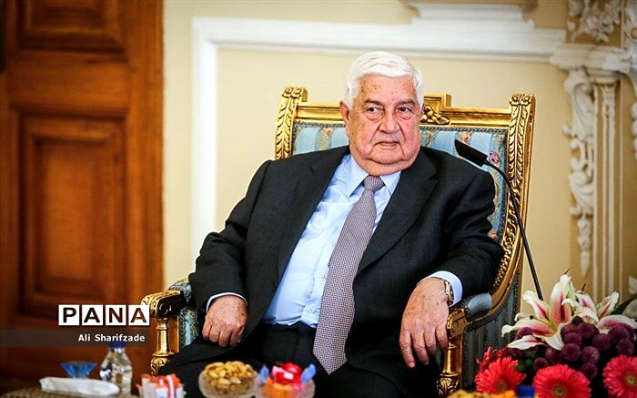 دیدار وزیر امور خارجه سوریه با لاریجانی و ظریف در تهران + عکس