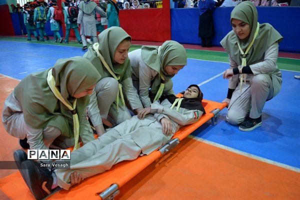 برگزاری مانور یاوران انقلاب در شهریار