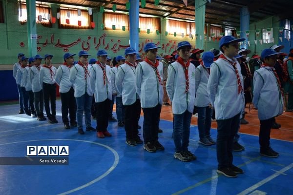 برگزاری مانور یاوران انقلاب در شهریار