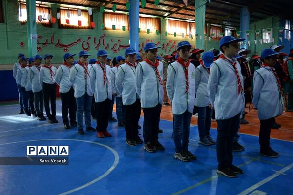 برگزاری مانور یاوران انقلاب در شهریار
