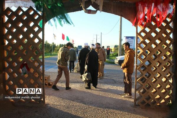 حضور دانش‌آموزان قمی در اردوی راهیان نور