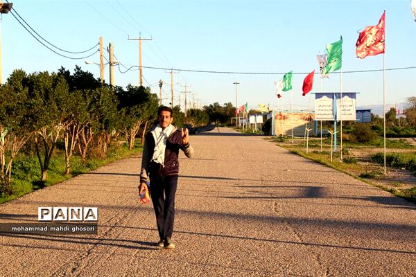 حضور دانش‌آموزان قمی در اردوی راهیان نور