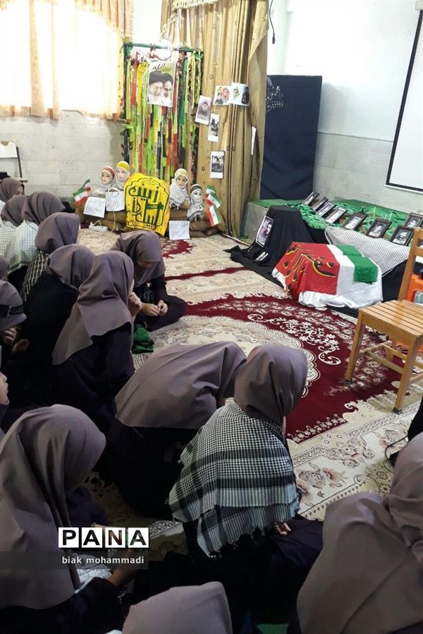 یادواره شهداءمدرسه حضرت معصومه منطقه جعفرآباد قم