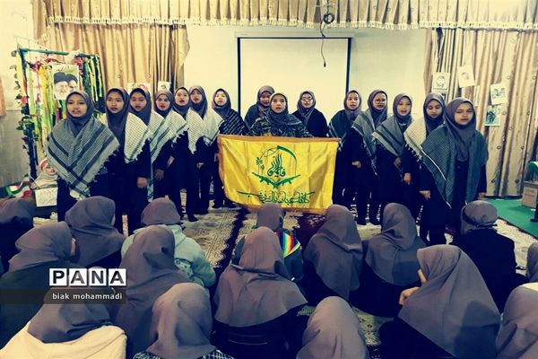 یادواره شهداءمدرسه حضرت معصومه منطقه جعفرآباد قم