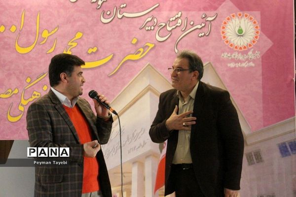 افتتاح دبیرستان خیرساز بنیاد فرهنگی مصلی‌نژاد در سمنان-1