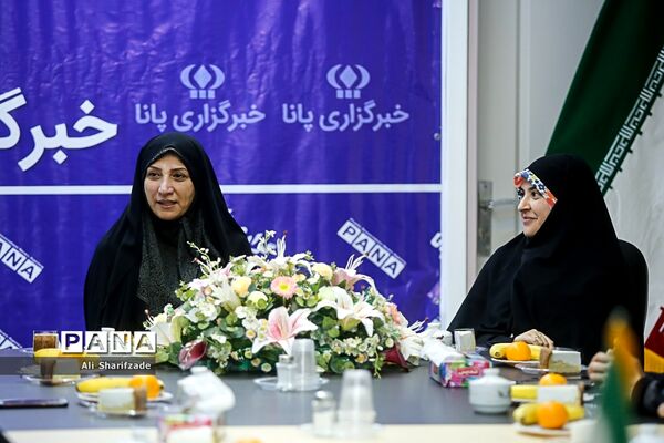 حضور زهرا نژادبهرام عضو شورای شهر تهران در خبرگزاری پانا