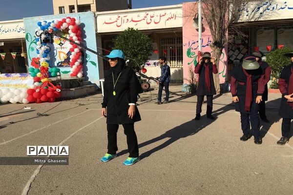 اختتامیه پنجمین المپیاد ورزشی درون مدرسه‌ای خوزستان در مدرسه دخترانه مهشاد شیرازی ناحیه ۴ اهواز
