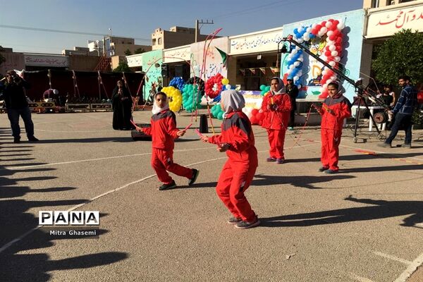 اختتامیه پنجمین المپیاد ورزشی درون مدرسه‌ای خوزستان در مدرسه دخترانه مهشاد شیرازی ناحیه ۴ اهواز
