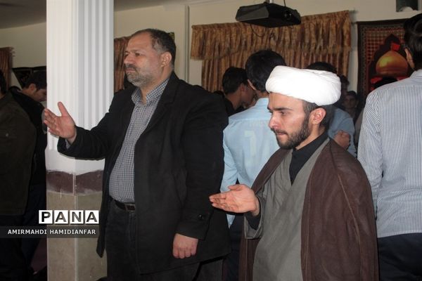 برگزاری مراسم عزاداری هنرجویان هنرستان خلیج فارس به‌مناسبت شهادت حضرت زهرا (س)