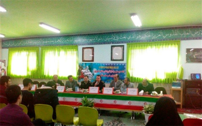 دیدار دانش آموزان با مسئولین شهرستان ملارد