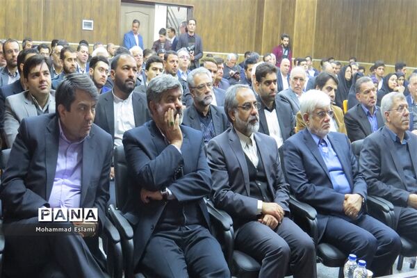 افتتاح دبیرستان پسرانه دکتر عارف