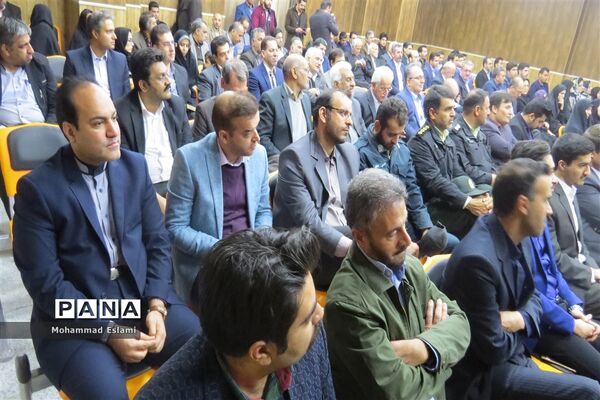 افتتاح دبیرستان پسرانه دکتر عارف
