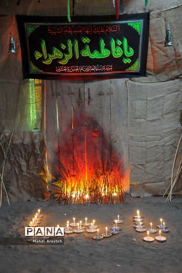 نمایشگاه شهدای جومیان درشهرستان خوسف