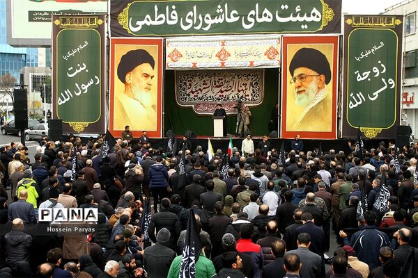 اجتماع بزرگ هیئت‌‌های عاشورای فاطمی در میدان هفت تیر