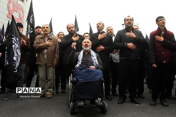 اجتماع بزرگ هیئت‌‌های عاشورای فاطمی در میدان هفت تیر