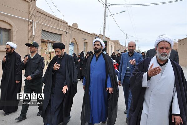 مراسم سالگردشهادت حضرت فاطمه (س) درشهرستان خوسف