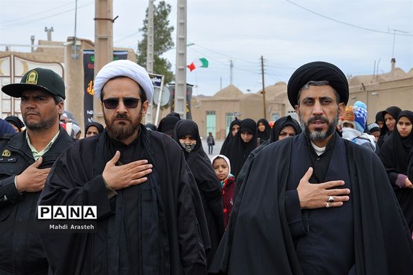 مراسم سالگردشهادت حضرت فاطمه (س) درشهرستان خوسف