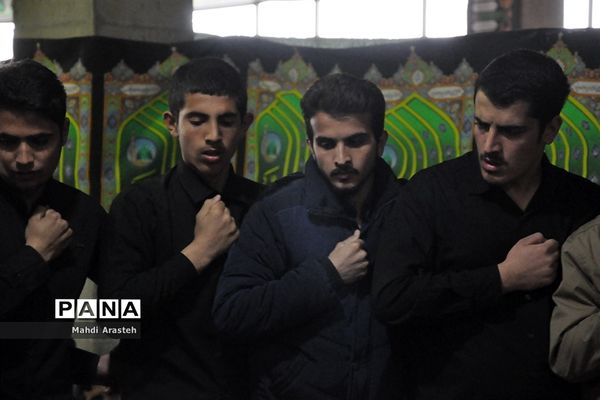 مراسم سالگردشهادت حضرت فاطمه (س) درشهرستان خوسف