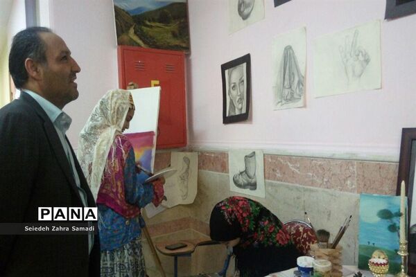 بازارچه مدرسه فاطمیه شهرستان ملارد